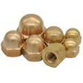 Brass Hexagon Acorn Nut