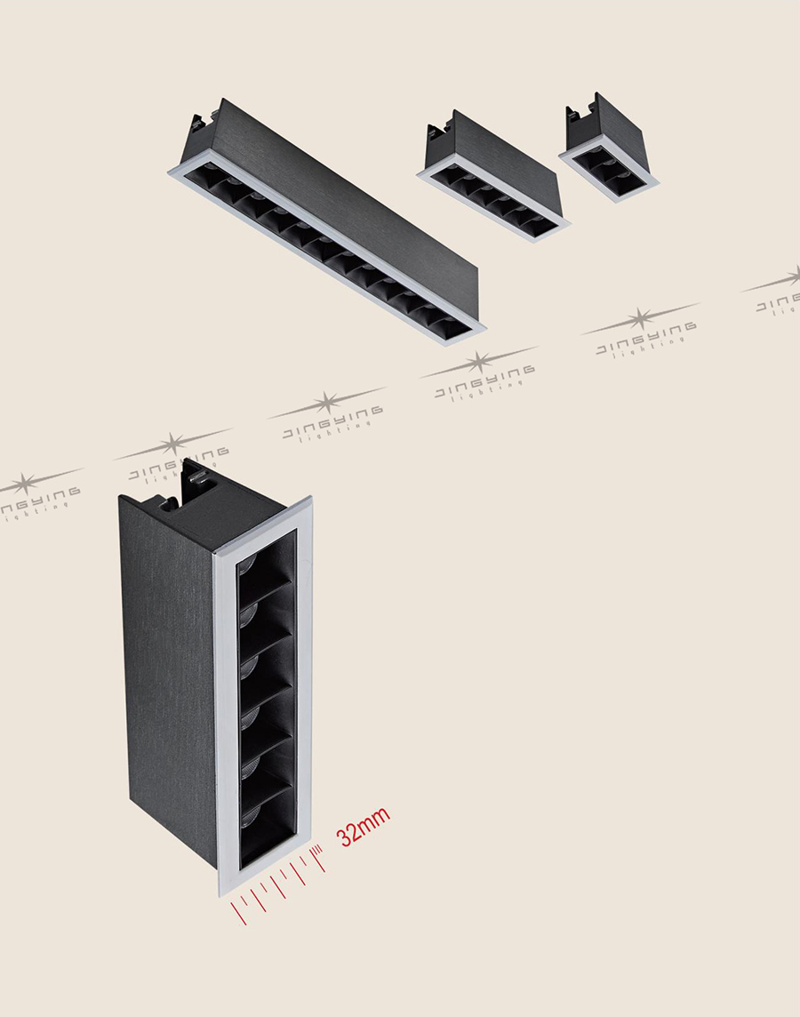 Embedded Grille Lamp Recessed Spotlight 32 1