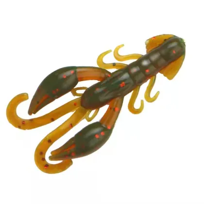 Custom packing bag bionic soft bait 5.1cm/2.1g soft shrimp insect bait bulk