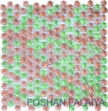 Crystal Mosaic Swimming pool tile Glass Mosaic FY18
