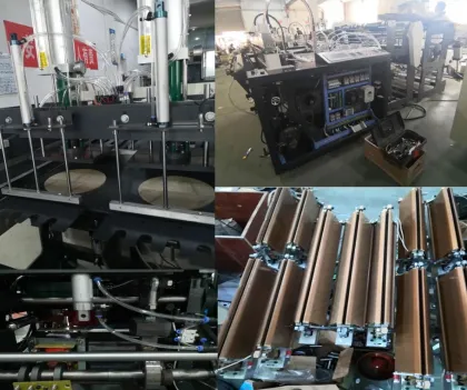 Computer rolling bag making machine