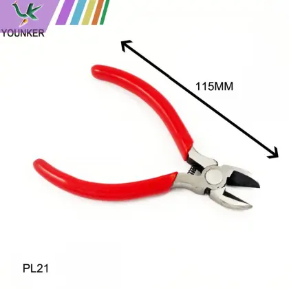 Effort Saving Cutting Edge Plastic Diagonal Pliers