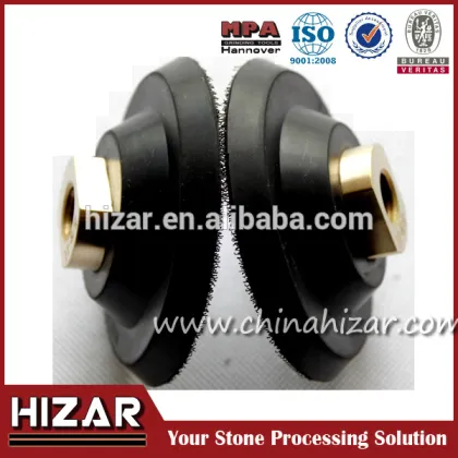 Rubber soft connector of diamond pad/diamond soft connector