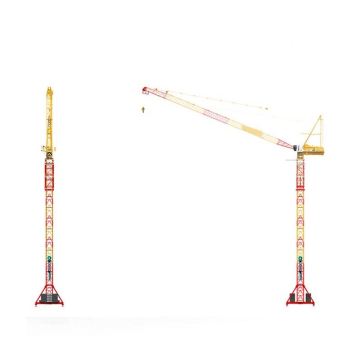 ホットセールL200-10 10T-125T建設プロジェクトのためのLuffing-Jib Towerクレーン
