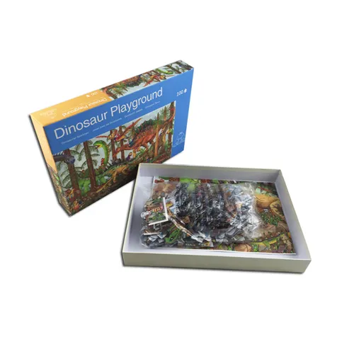 100 Pieces Dinosaur Playground Jigsaw Puzzle