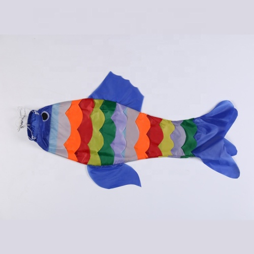 Ny design Vackra anpassade små vindsockar karpflaggor