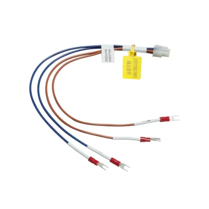 U-shaped spring cold-pressed terminal wire connection