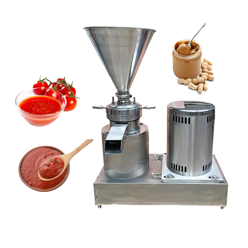 Máquina de mantequilla de maní de producción de pasta de tomate