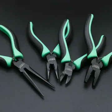 ELECALL Mini Plier Cutter - Multi-Purpose Green Hardware Tool