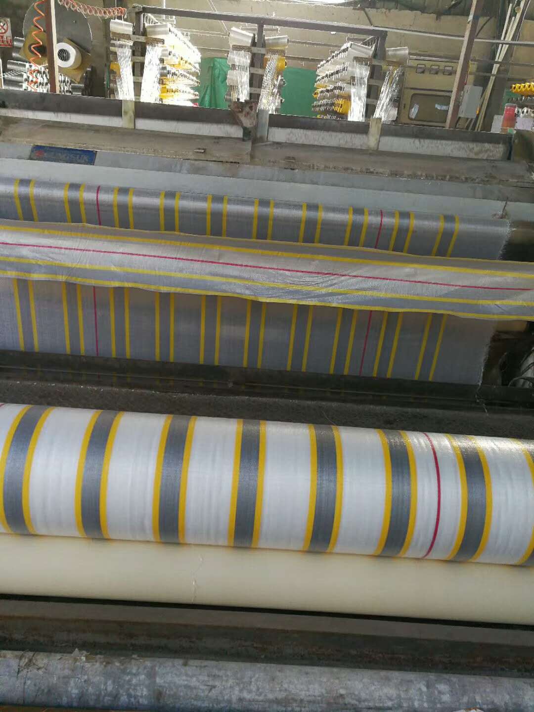 100% virgin pe stripe tarpaulin