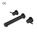 Seawave Wall Mount Double Mixer Basin