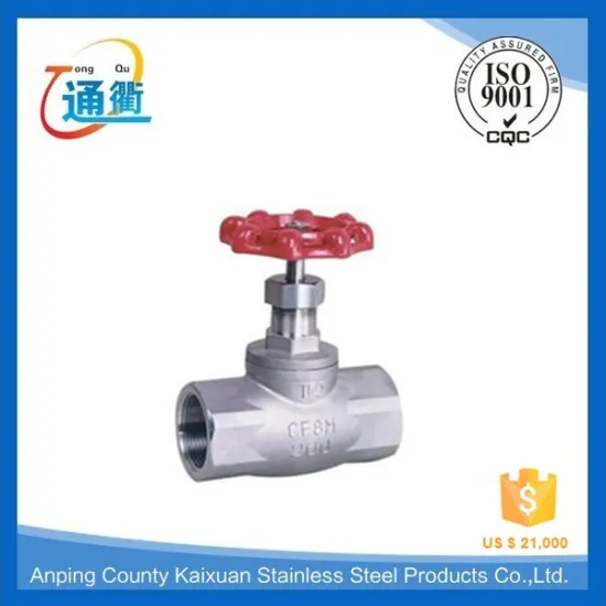 Hot Sell 200PSI globe valve stainless steel globe valve