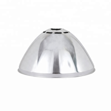 metal spinning round high bay light aluminium reflector