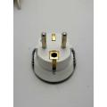 EU Power Conversion Plug European Grounded Power Plug Adapter Travel Converter Supplier