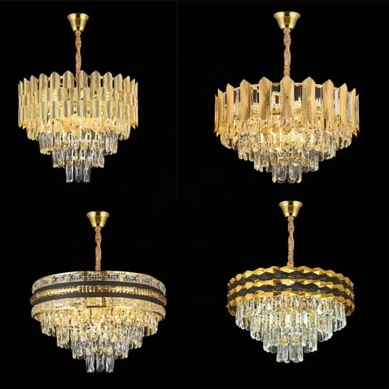 Luxury Living Room Decor: Modern K9 Crystal Chandeliers and Pendant Lighting