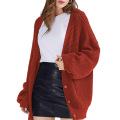 Women's Oversized Batwing Sleeve Cardigan Sweaters