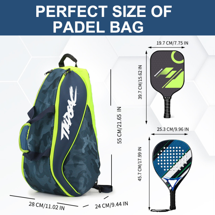 Premium Padel Bag for Tennis and Sports Equipment