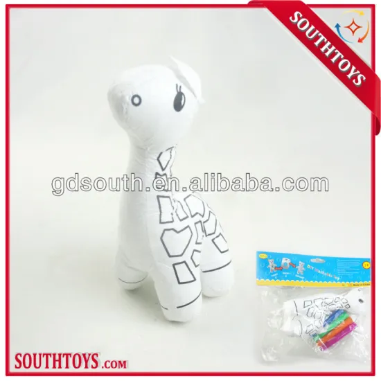 hot sale washable plush drawing deer toy