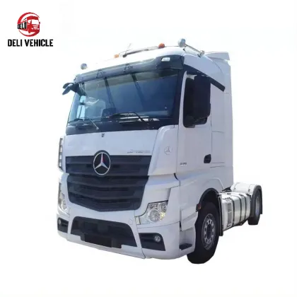 Used 4X2 Mercedes 1851 Truck with Trailer for Sale