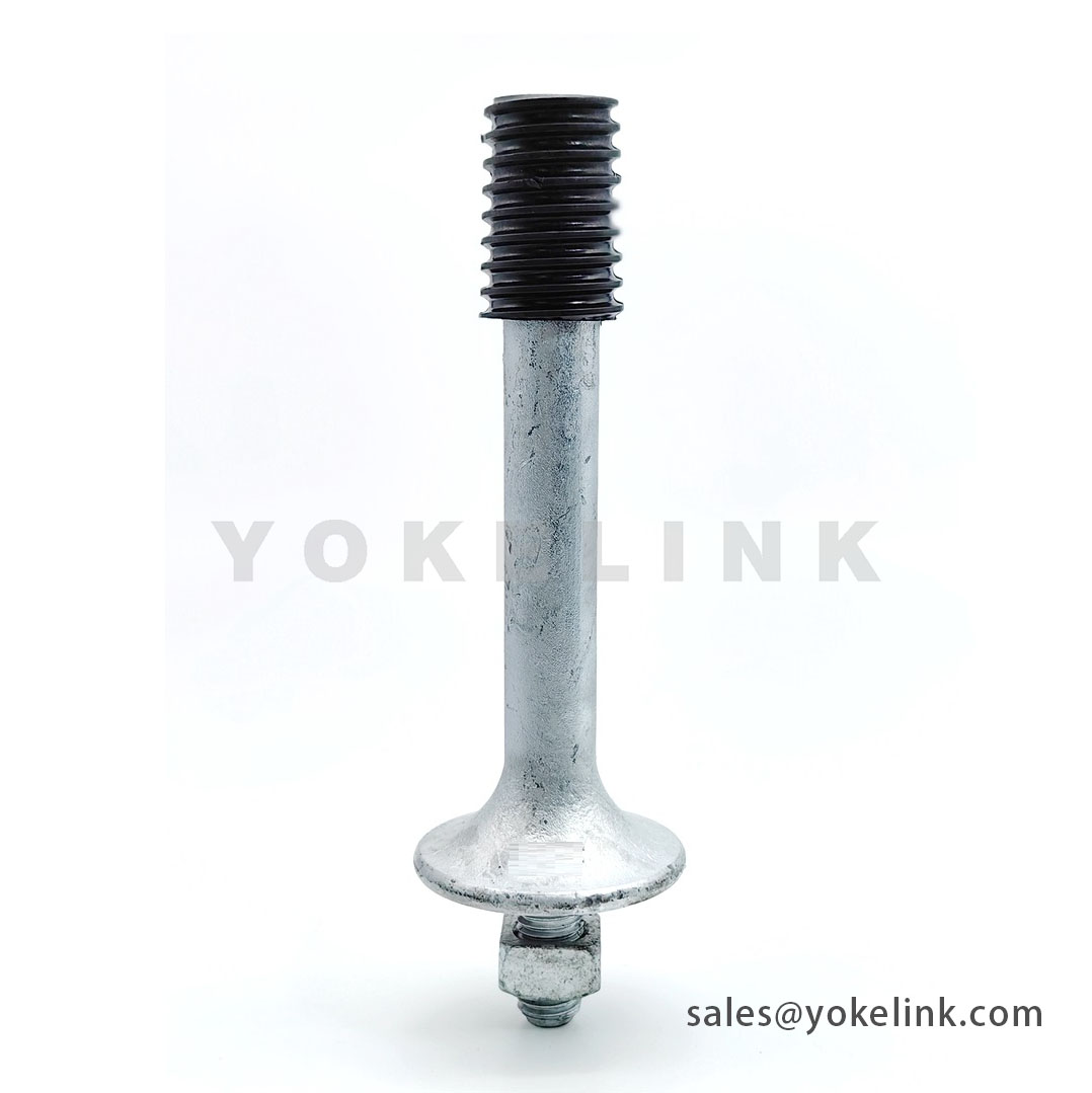 Pin crossarm tugas berat untuk perangkat keras garis tiang