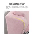 Sofá de lecho de arena plegable de color rosa opciones de tres longitud
