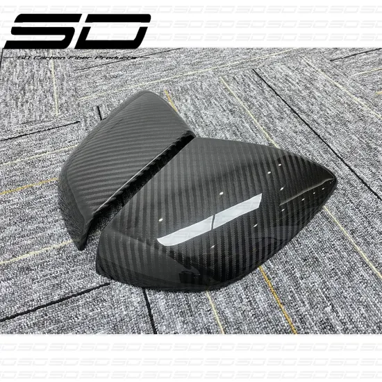 N Style Dry Carbon Fiber Mirror Cover for Lamborghini Huracan LP580/LP610 EVO - All Car Accessories