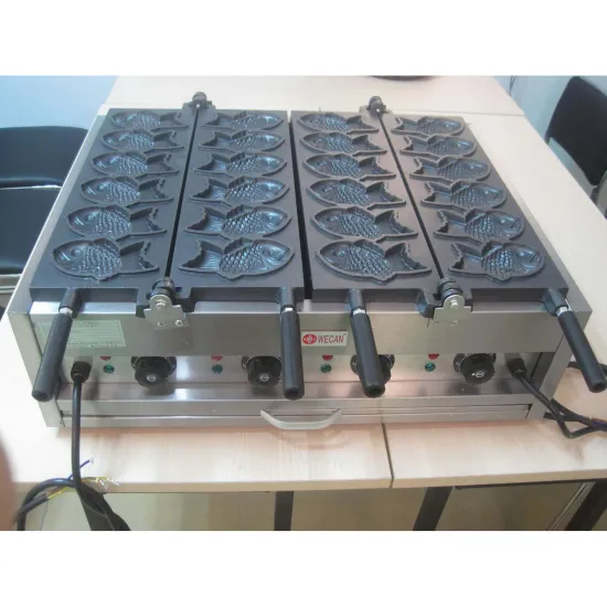 Traditional Taiyaki Maker - WTF-E12 Japanese Fish Cake Maker & Croissant Taiyaki Maker with Free Filler