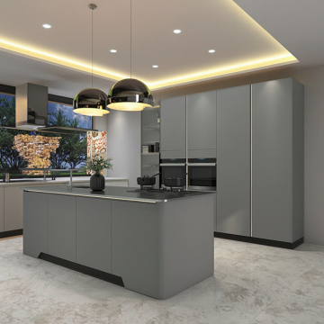 Stainless Steel Kitchen Cabinet With Optional Wine Rack