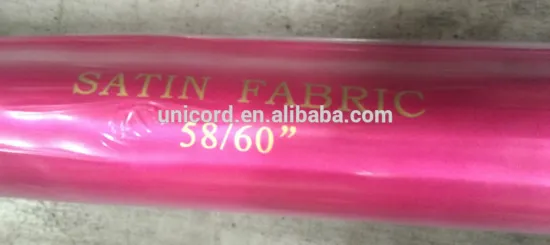 100D Polyester and Spandex Satin Fabric