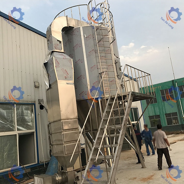 centrifugal spray power drying machine of herbicide