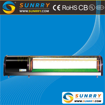 Best Quality Refrigerated Display Sushi Showcase Used Made Of Stainless Steel (SUNRRY SY-SS2000A)