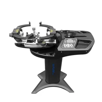 Professional Badminton and Tennis Racket Stringing Machine with Stand and Tools: Automatic Wire Drawing Equipment (ST309)