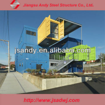 Two-storey steel structure house Installation