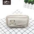 Custom fashion lashing style canvas Pencil Case & bag multifunctional bag