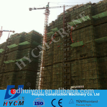 Jinan hot sale series QTZ100 6012 8t topkit tower crane