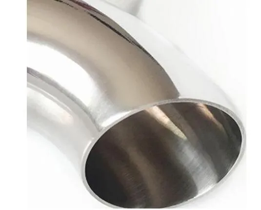 63 mm 2,5 "Raccordi per tubo OD saldatura in testa a gomito a forma di Y SUS 304 in acciaio inossidabile