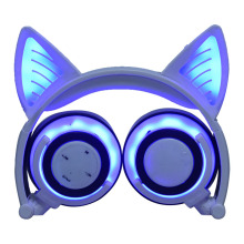 新しいホットセールワイヤレスかわいい猫の耳のヘッドフォン