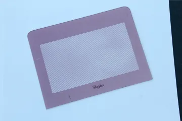 Pink Pattern Printed Oven Tempered Glass