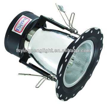Vertical downlight, YP250C, 2.5 inch, black/silver