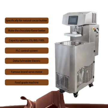 Vibrating Industrial Fountain Chocolate Tempering Machine