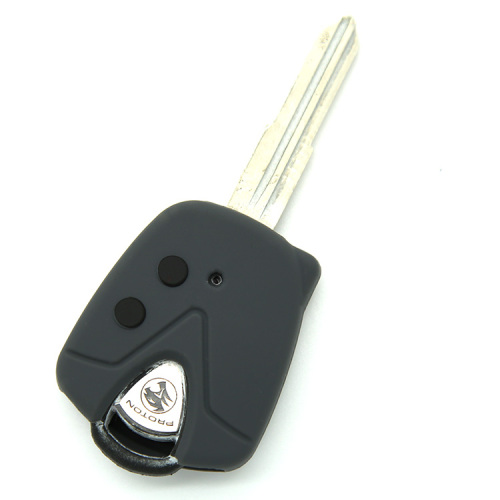2 button silicone car key cover for Proton