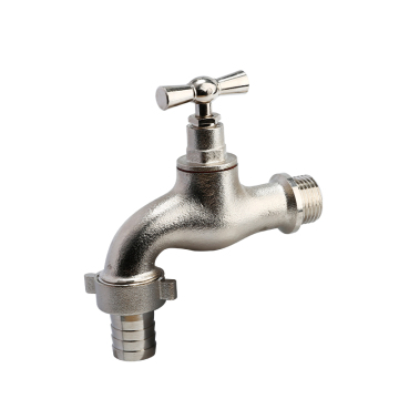Großhandelqualität Messing Schaltgartenarmaturen mit Nickel -Schachschlauch Bibcock