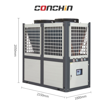 73kW 280L מיכל Sonyo צ'ילר תעשייתי מקורר אוויר
