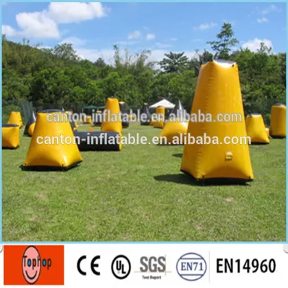 Hot Sale New Design Paintballs Type Inflatable Paintball Bunkers for Outdoor Shooting for Adults Play
