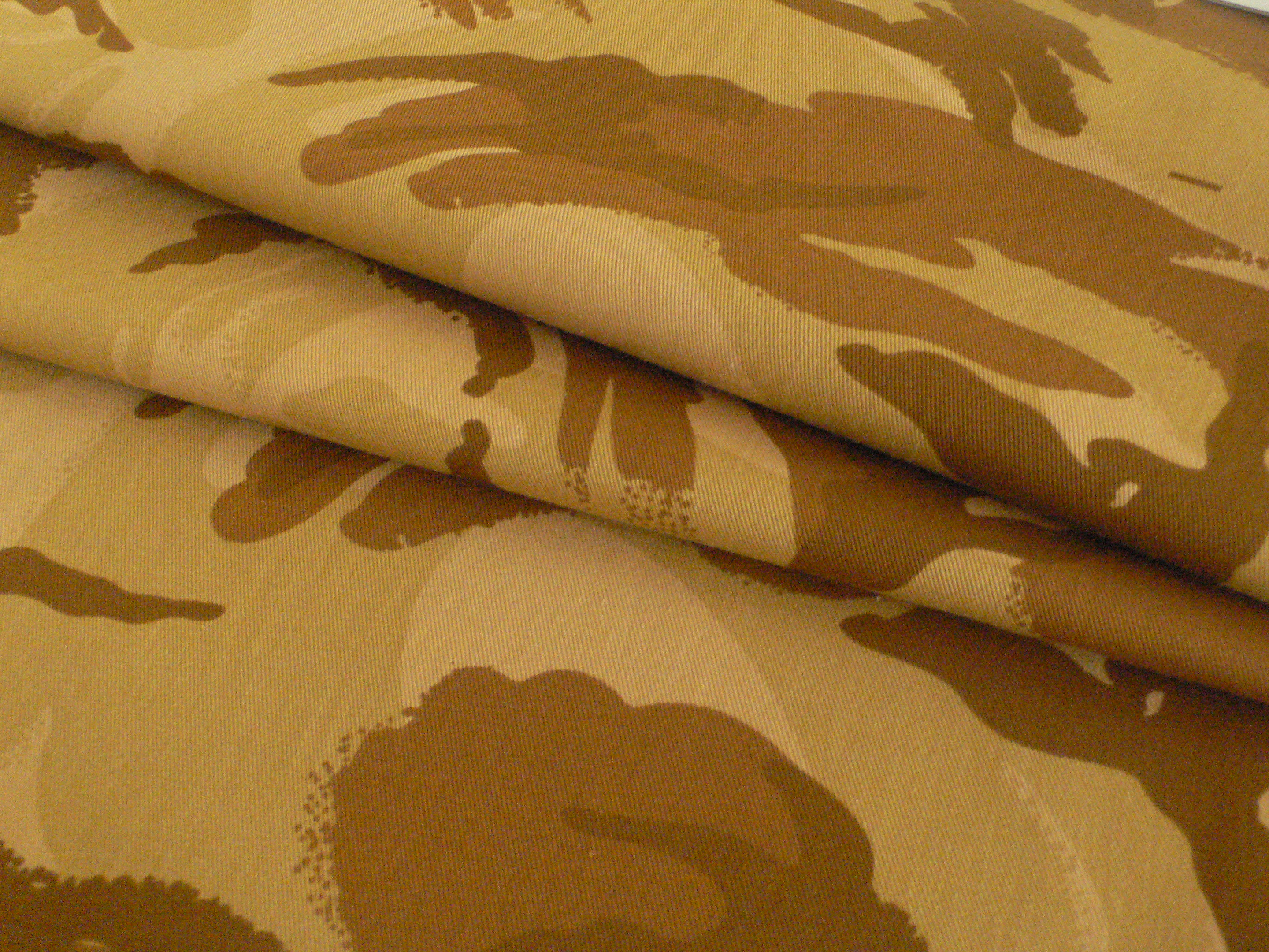 Army Desert Camouflage Fabric for the MIddle East