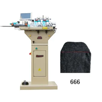 Automatic Sock Sewing and Turning Machine for Toe Seaming