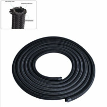 3/5/8/10/20FT AN4 AN6 AN8 AN10 Fuel Hose Oil Gas Cooler Hose Line Pipe Tube Nylon Stainless Steel Braided Inside CPE Rubber
