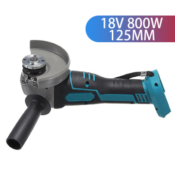 18V 800W 100mm/125mm Brushless Cordless Impact Angle Grinder DIY Power Tool Cutting Machine Polisher Without For Makita Battery