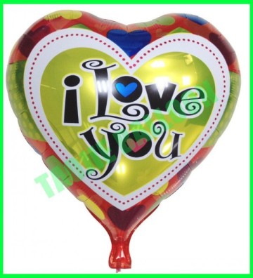 18 inches heart balloon for Valentine' Day