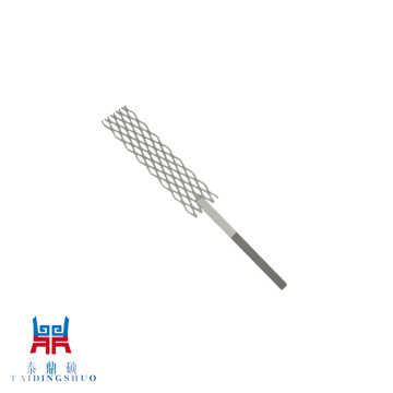 티타늄 기반 백금 코팅 된 양극